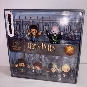 Fisher Price Harry Potter Deathly Hallows Collector Set Little People NEW Hagrid